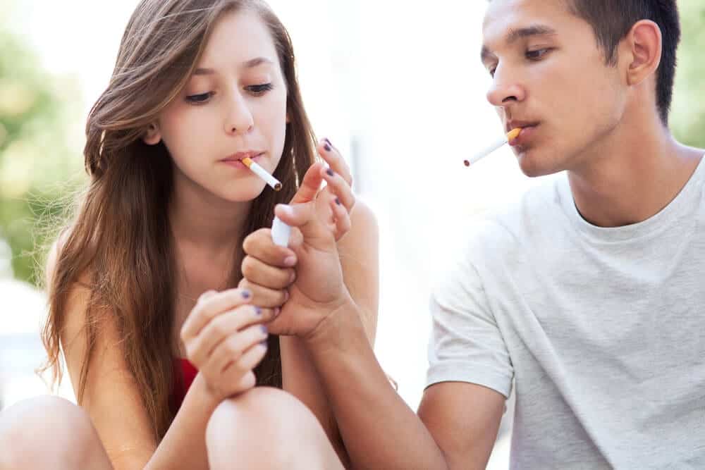 Couple Smoking | Teenager Mental Health | Beachside