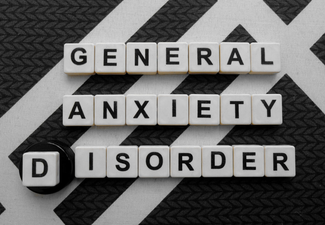 General,Anxiety,Disorder,,Word,Cube,With,Background.