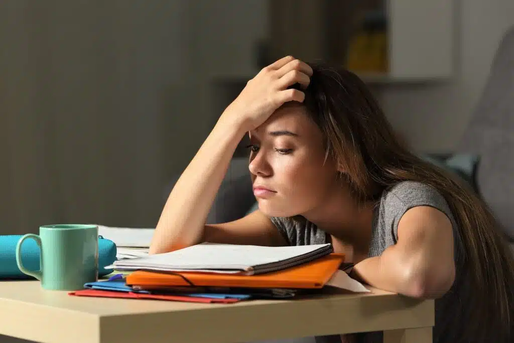 teenager severely depressed