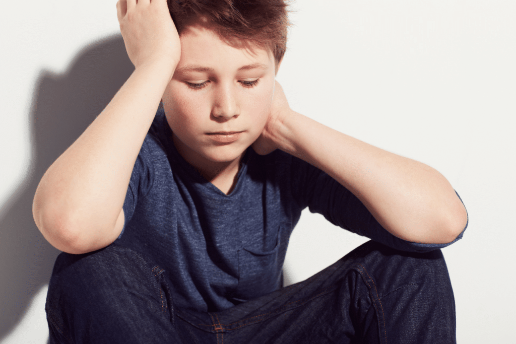 young male Runaway teens struggling with mental health