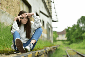 apathetic teen