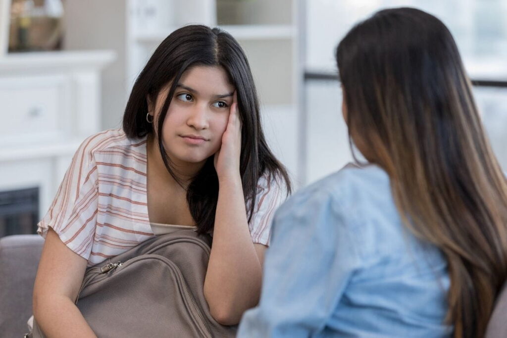 why does my teenager laugh when i'm disciplining (1)